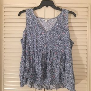 Peplum tank